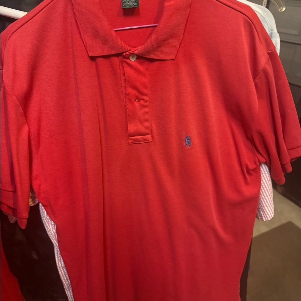 Ralph Lauren Red Polo Shirt